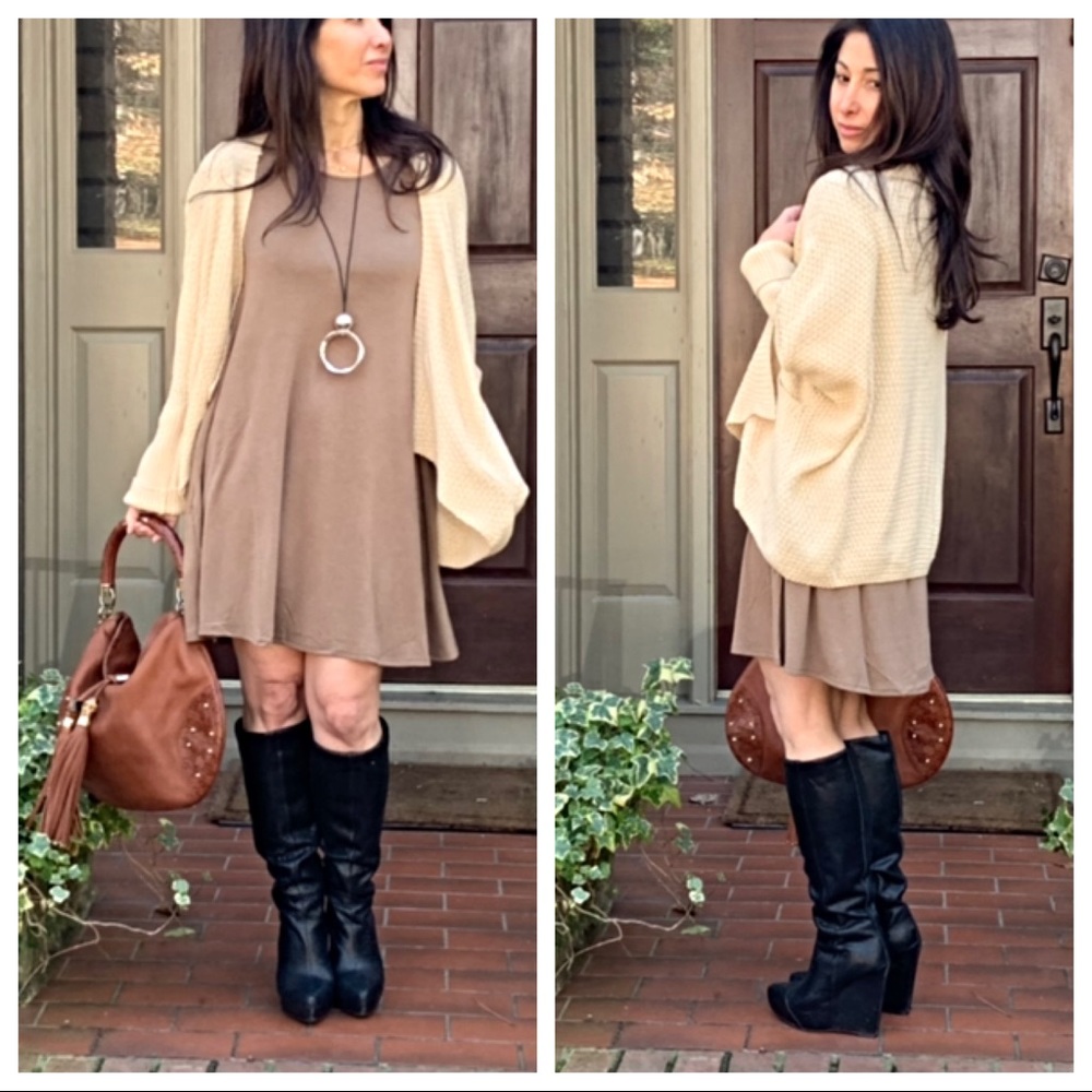 Knit kimono side pocket jacket - Picture 5 of 7